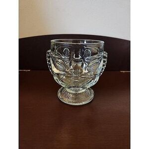 Disney's Trader Sam’s Hippopoto Clear Glass Mai Tai Tiki Mug